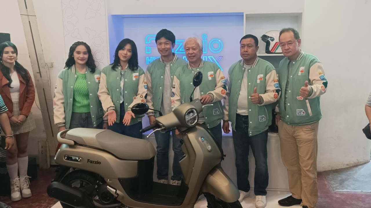 Disukai Gen Z, Yamaha Hadirkan Varian dan Warna Baru Fazzio Hybrid Series