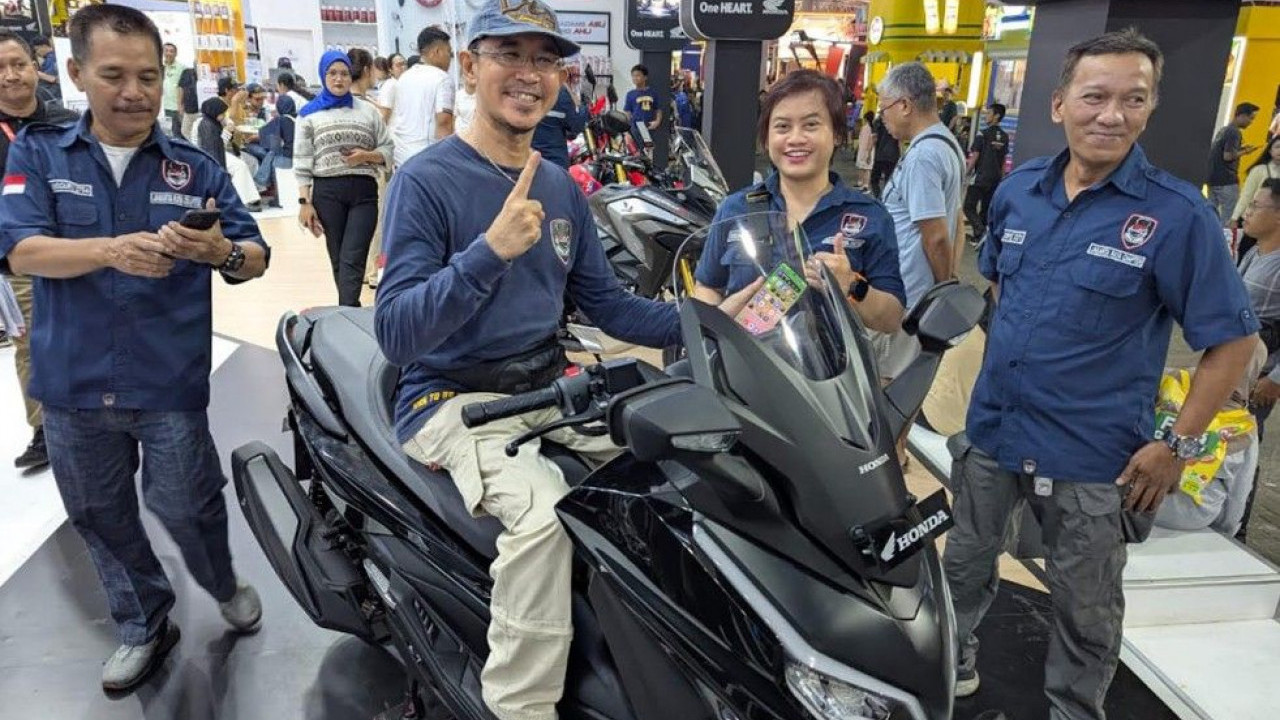Booth Honda Jadi Magnet Komunitas di Jakarta Fair 2026, Diserbu Ratusan Bikers