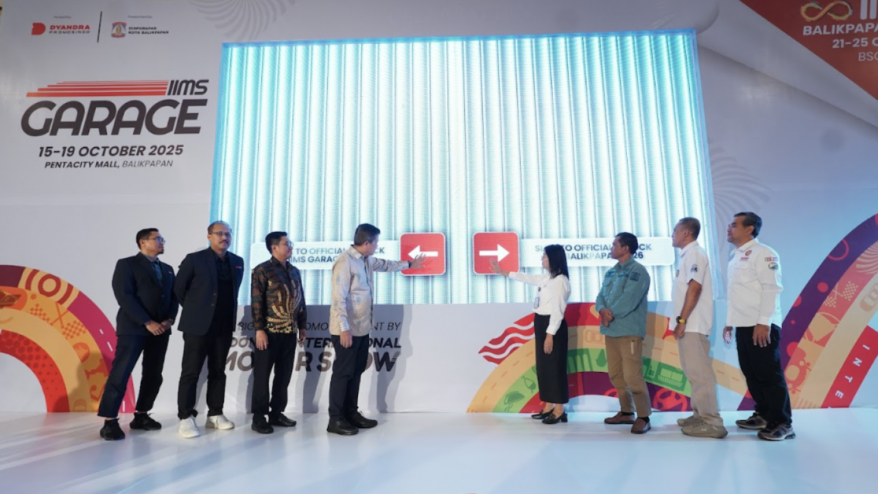 Perdana di Pulau Kalimantan, IIMS Garage Balikpapan 2025 Resmi Dibuka!