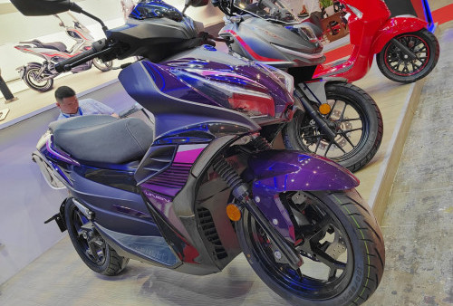 Yamaha Aerox Bajakan Ini Ternyata Berpenggerak Listrik