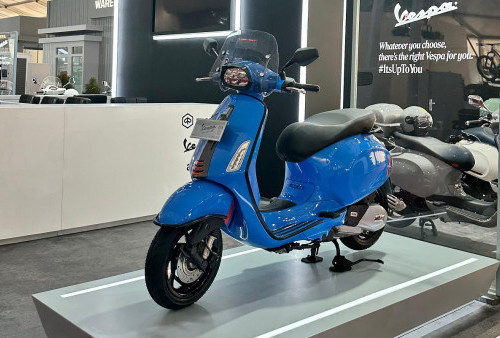 Menengok Vespa Primavera dan Vespa Sprint Terbaru di GIIAS 2024, Makin Modern dalam Warna Baru