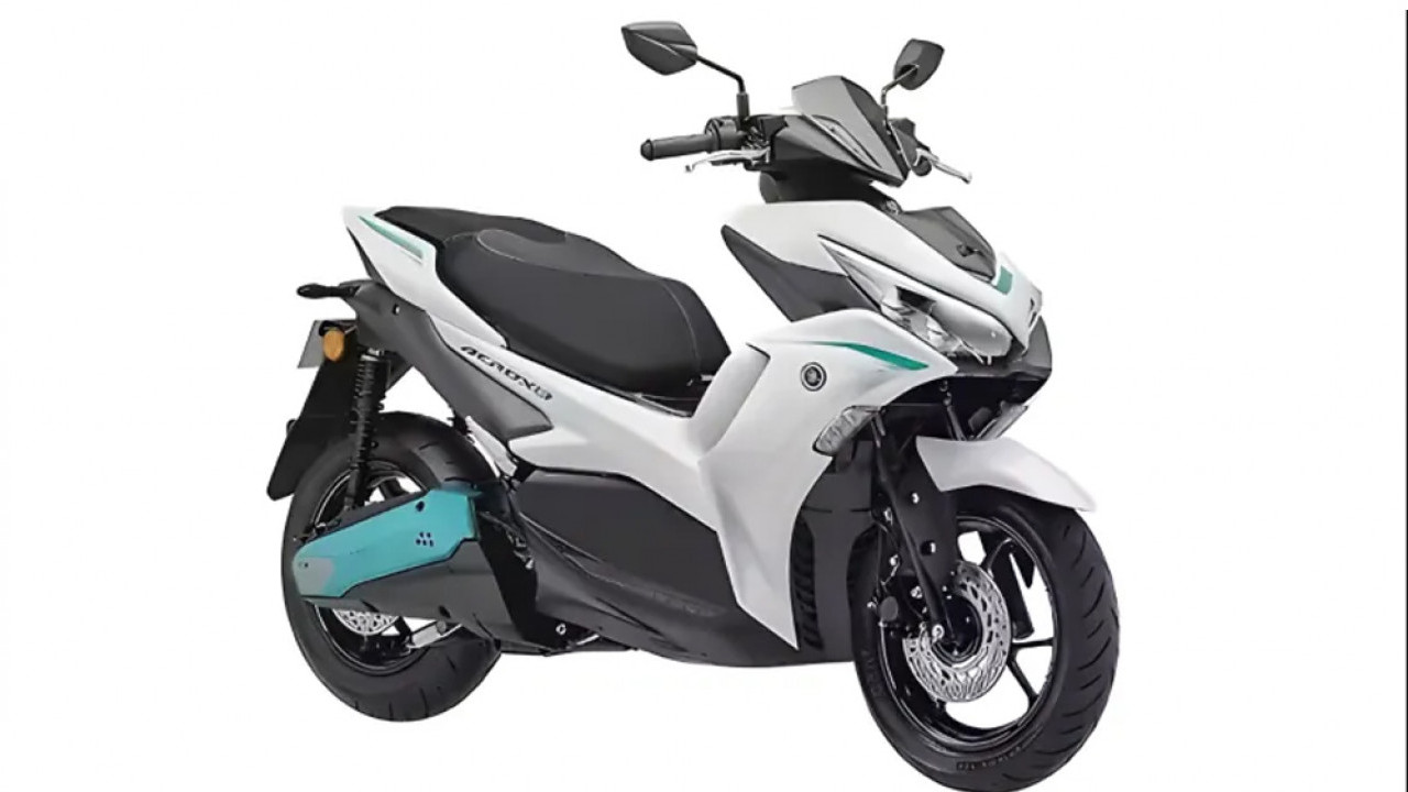 Bikin Versi Listrik, Yamaha Aerox Electric Tampil Sporty dan Siap Bikin Gebrakan di Awal 2026