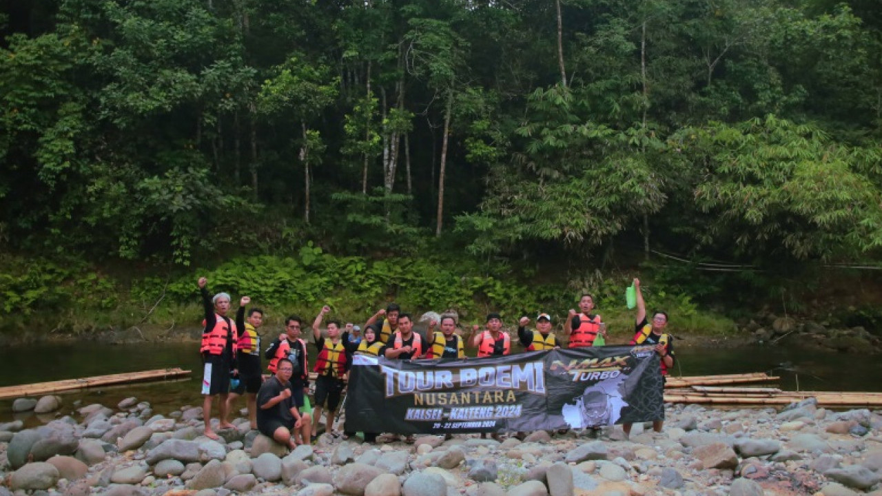 NMAX Tour Boemi Nusantara Kembali Jelajahi Pulau Kalimantan