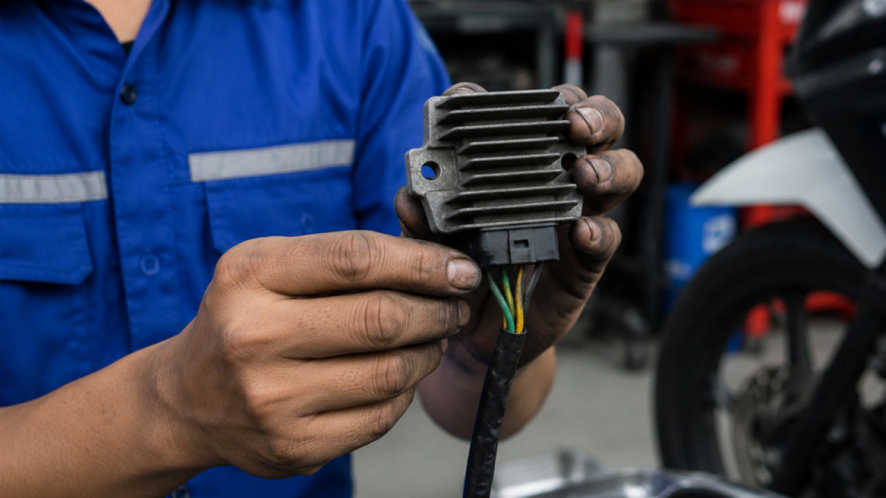 Kenali 7 Sinyal dari Mesin Jika Kiprok Motor Mulai Rusak