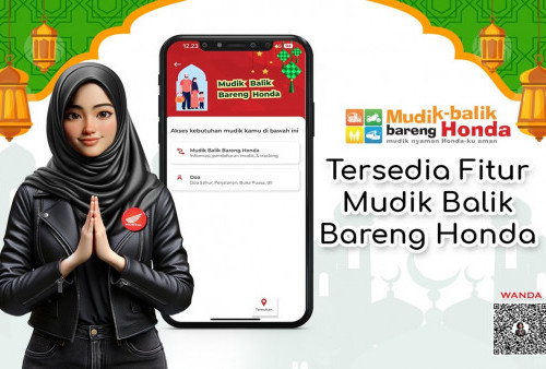 Buruan Daftar, Mudik Bareng Honda Lewat Aplikasi WANDA, Jangan Ketinggalan!