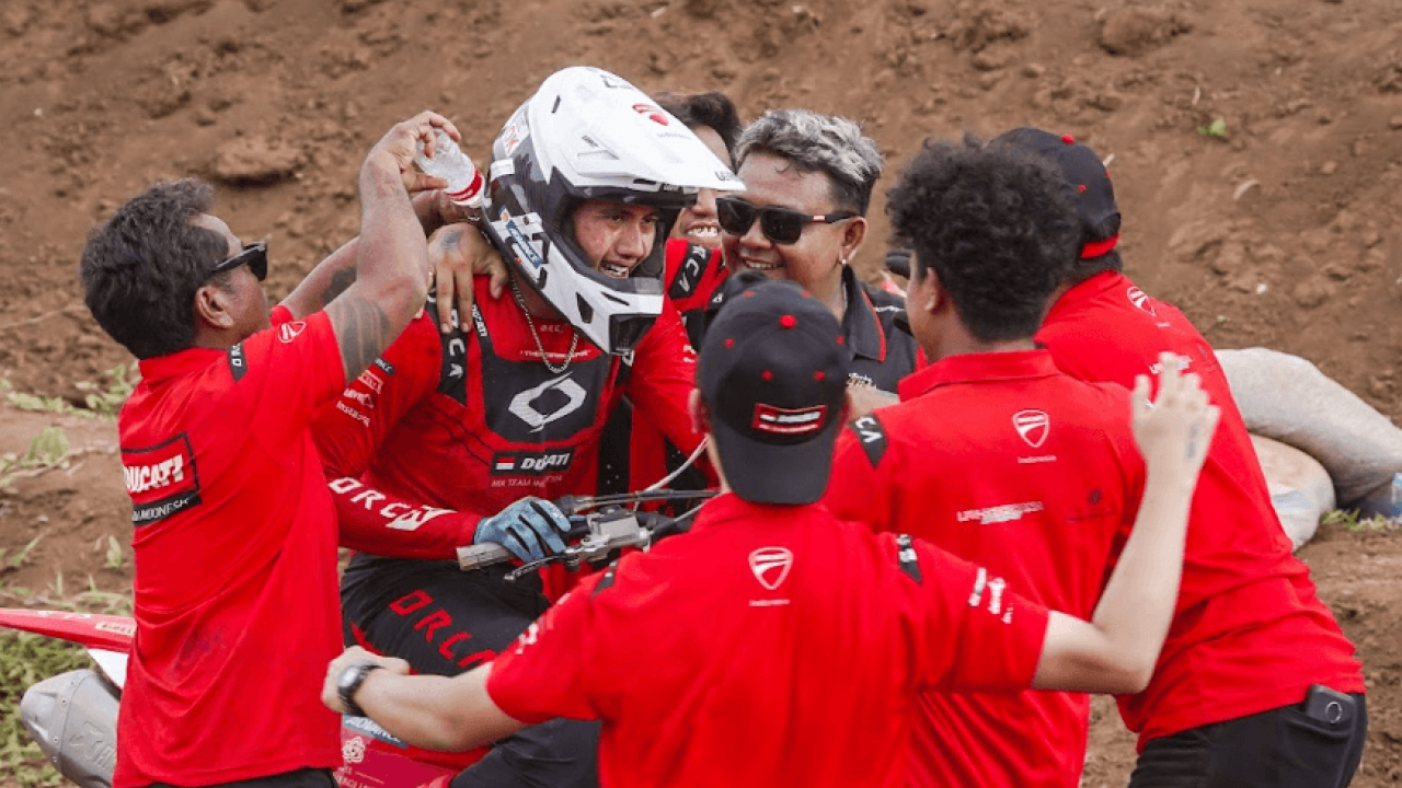 Kejurnas Motocross 2026 Banten, Diva Ismayana Sapu Bersih Podium Juara