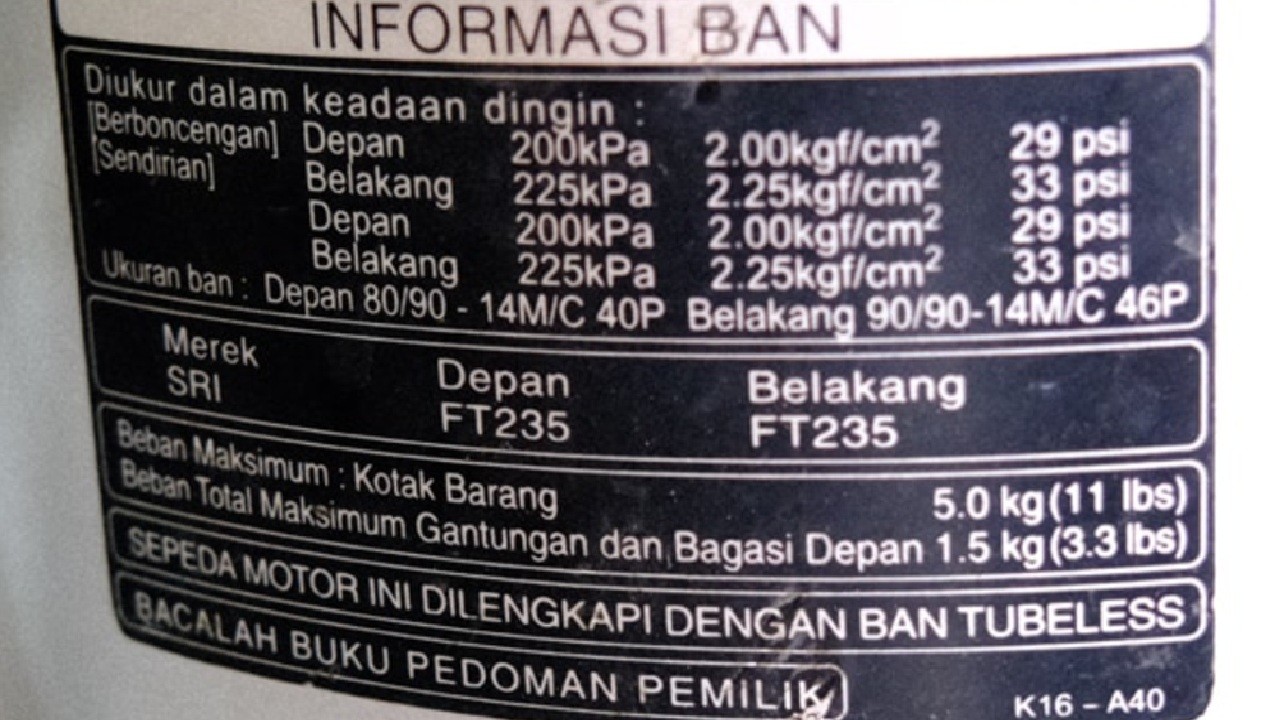 Jangan Asal Tukar Posisi, Begini Risiko Memasang Ban Belakang di Roda Depan Motor
