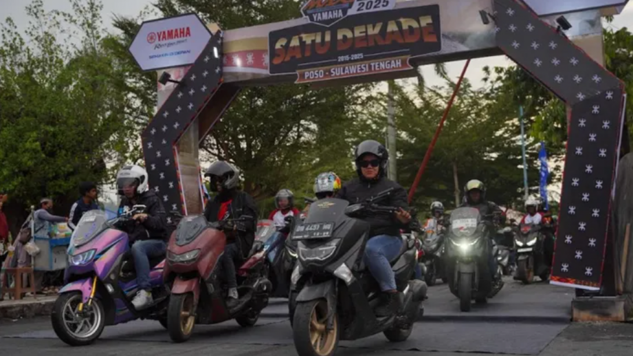 Serentak Digelar di Tiga Kota, Ini Keseruan Event MAXi Yamaha Day 2025 Poso