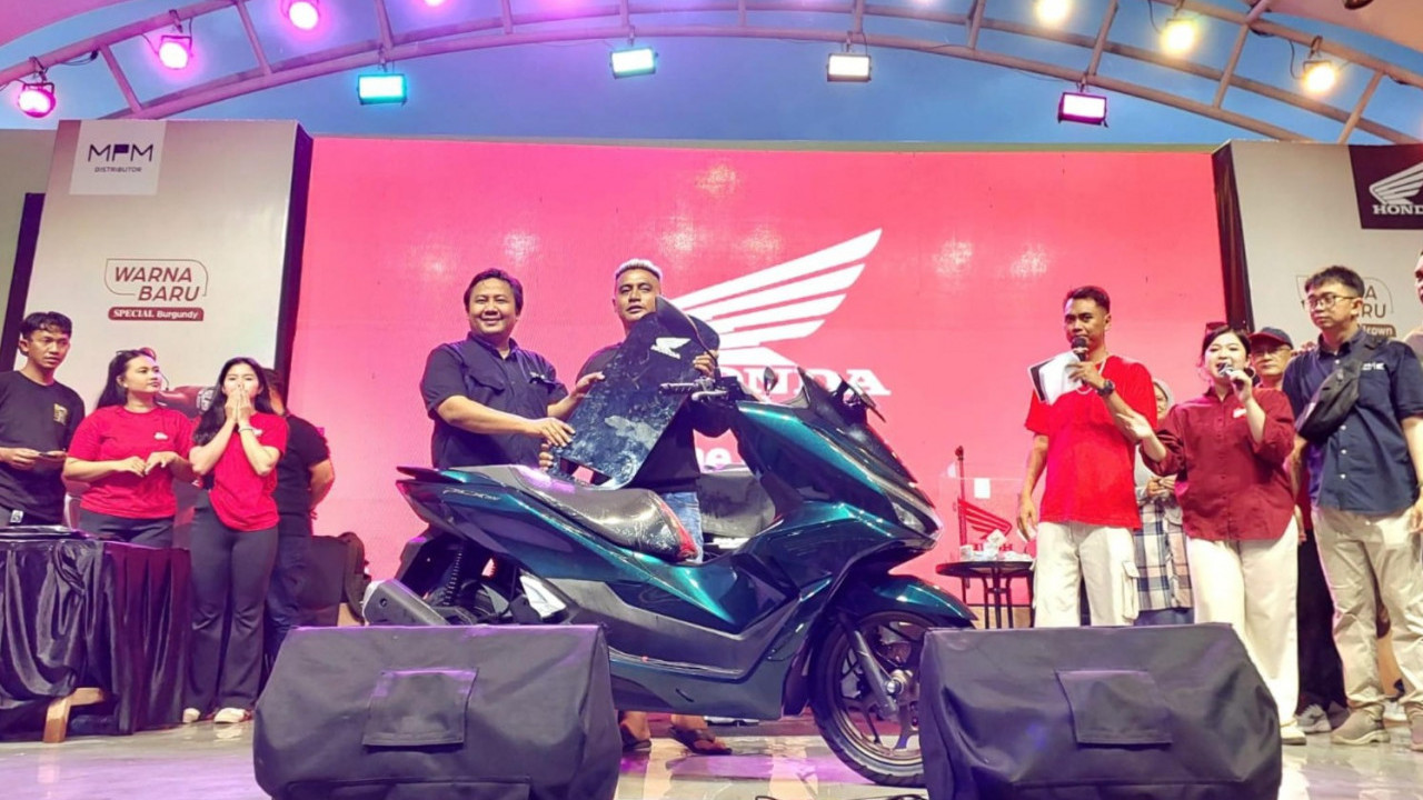 Pengundian UKH Periode Maret 2026 Ditutup Meriah, Honda PCX160 Resmi Temukan Pemenangnya