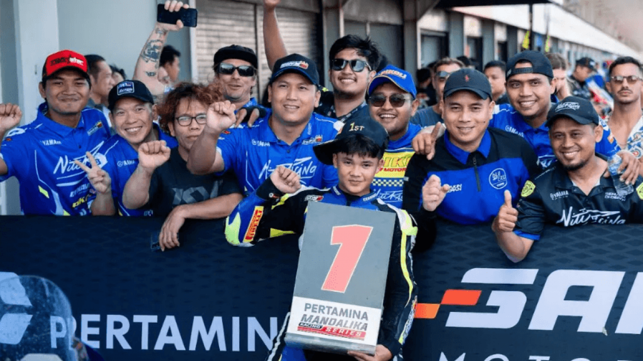 Yamaha Ngamuk di Seri Perdana Mandalika Racing Series 2026, Borong Podium dan Kuasai Klasemen