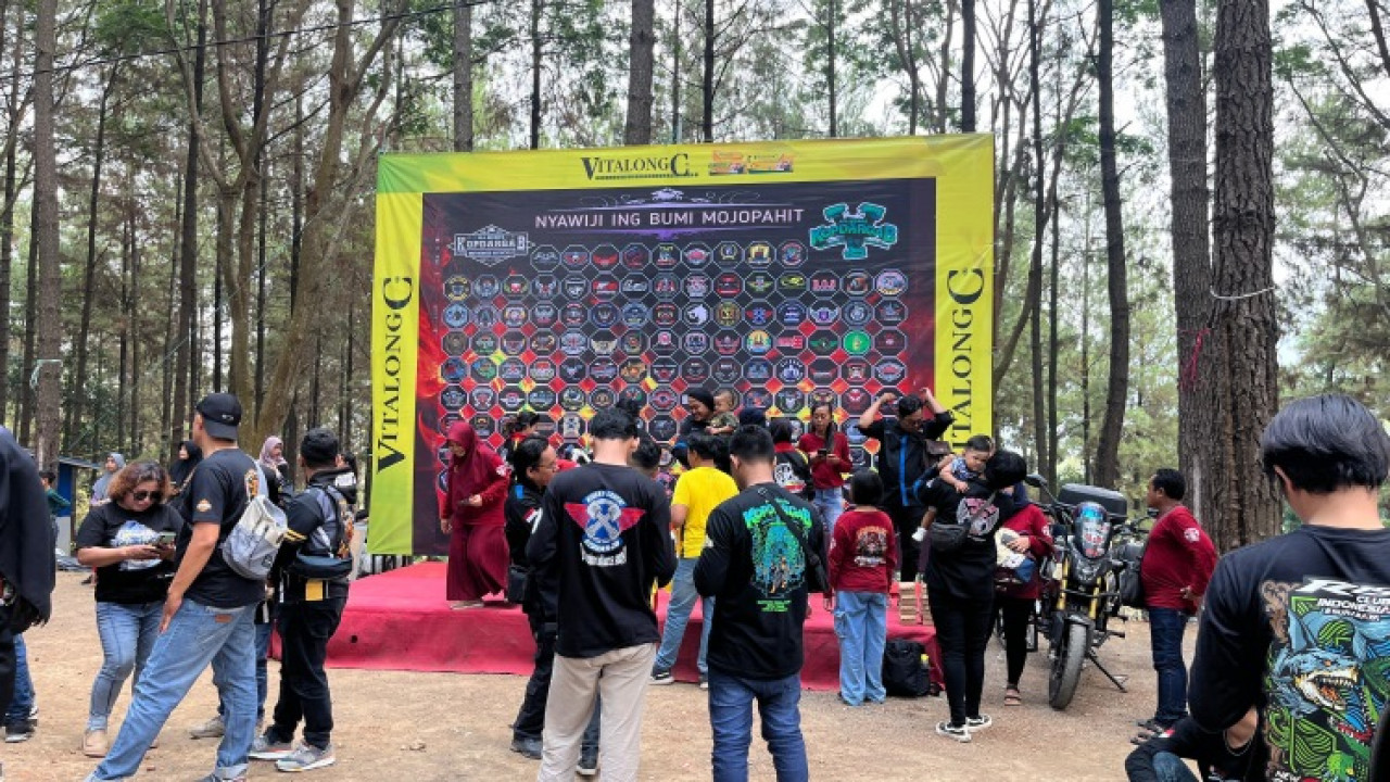 Sambut Hari Sumpah Pemuda, Vitalog C Gelar Touring Bareng Komunitas Gomax Adventure