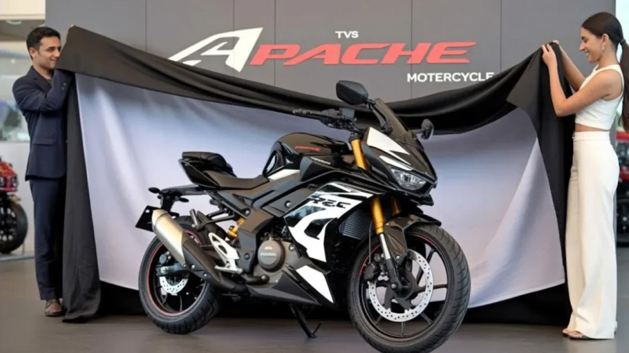 TVS Apache RR 310 2026 Resmi Meluncur: Supersport Cerdas, Tenaga Galak, Teknologi Naik Kelas