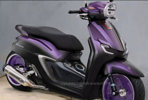 Begini Tampang Modifikasi Digital Low Rider Honda Stylo 160!