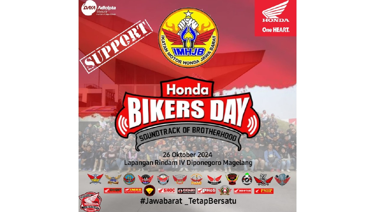 Komunitas IMHJB Siap Meriahkan Event Honda Bikers Day 2024 yang Digelar Oktober Mendatang