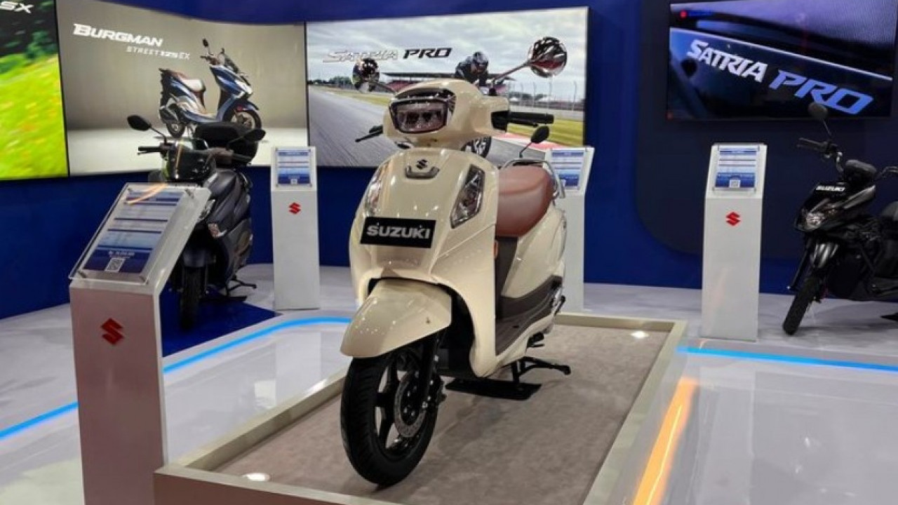 Suzuki Tebar Promo di Jakarta Fair 2026, DP Mulai Rp 500 Ribu Bisa Bawa Pulang Motor Baru