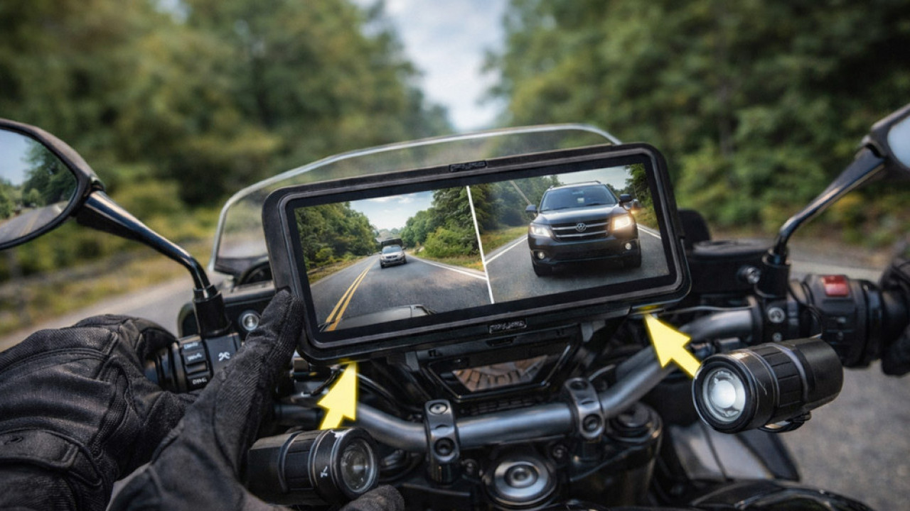 Dashcam Depan Belakang Motor: Gadget Kecil yang Bisa Jadi Saksi Saat Terjadi Insiden