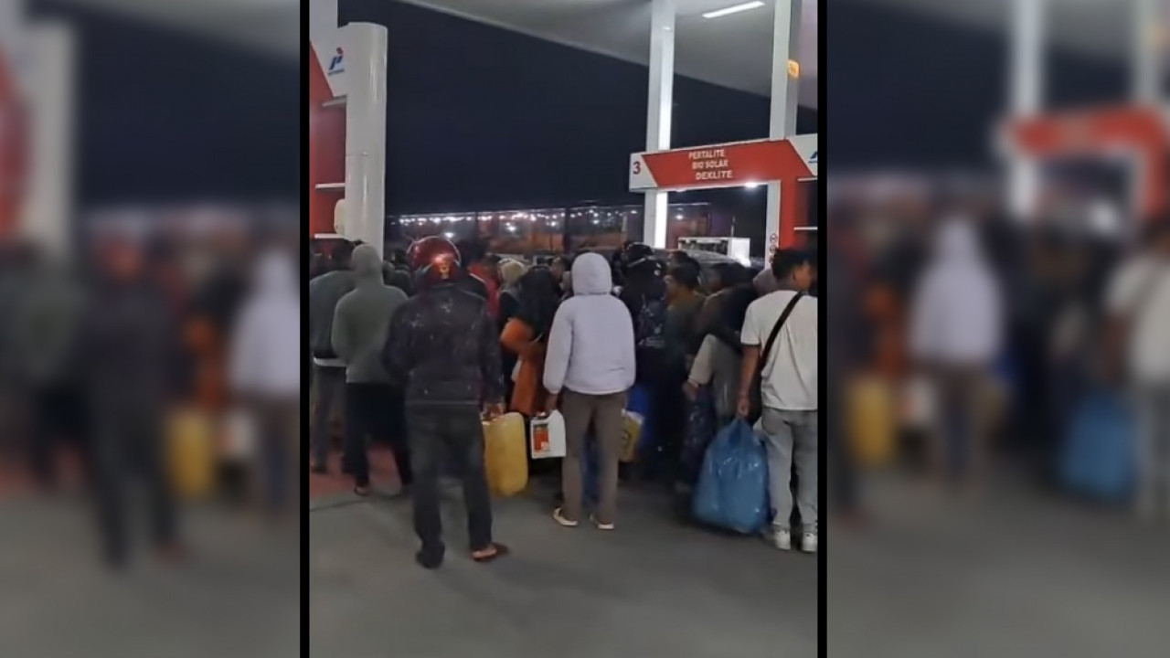 Bensin Terancam Habis dalam 20 hari ke Depan, SPBU di Aceh Diserbu Masyarakat