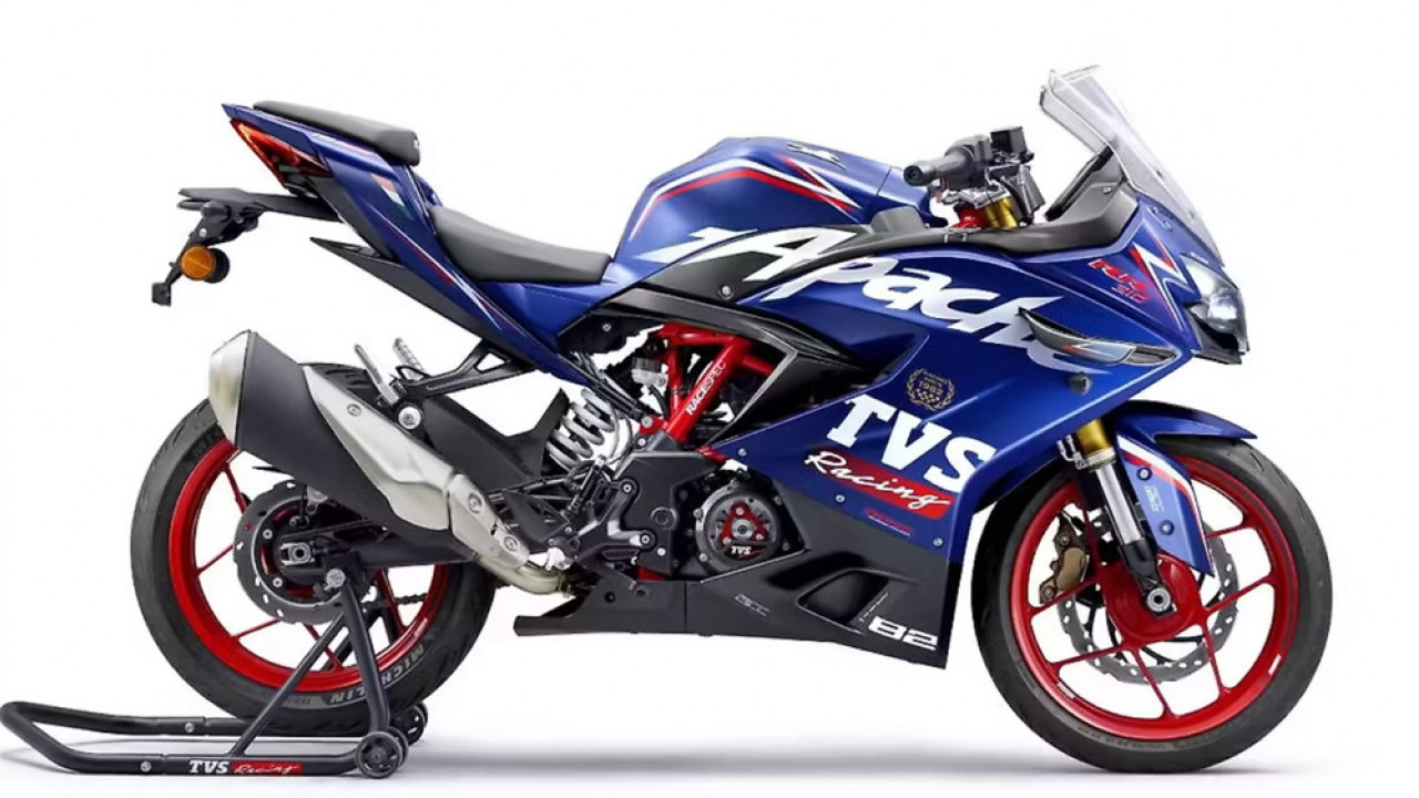 TVS Apache RR 310: Sportbike 312cc Futuristik yang Jadi Ancaman Serius Kawasaki Ninja 250 dan KTM RC 390