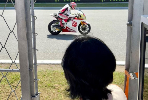 Mario Aji Finish ke-15 di Moto2 Italia, Sheva Anela Ardiansyah Sempat Dukung dari Pinggir