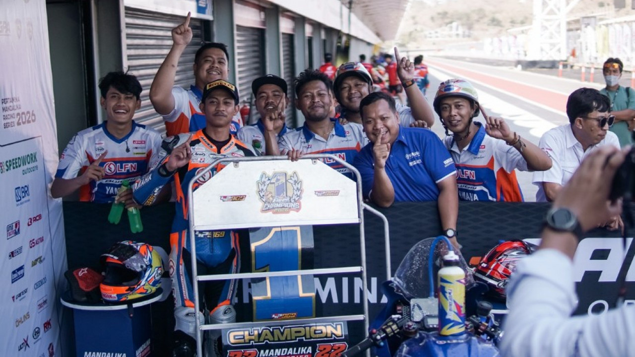 Fahmi Basam Juara Nasional Lagi, Yamaha Masih Berpeluang Tambah Gelar di Seri Pamungkas MRS 2026