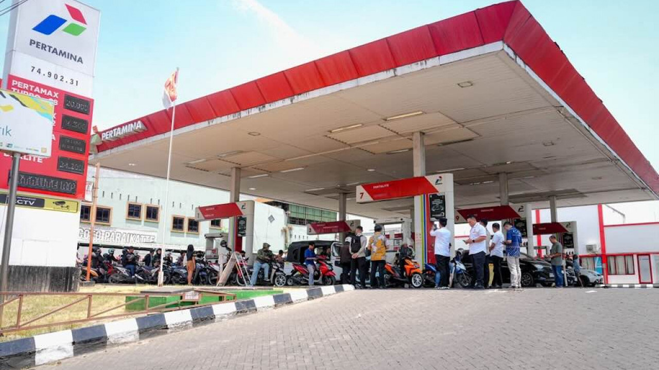 Sistem Ganjil-Genap Jadi Upaya Atasi Antrean BBM di Sejumlah SPBU Makassar