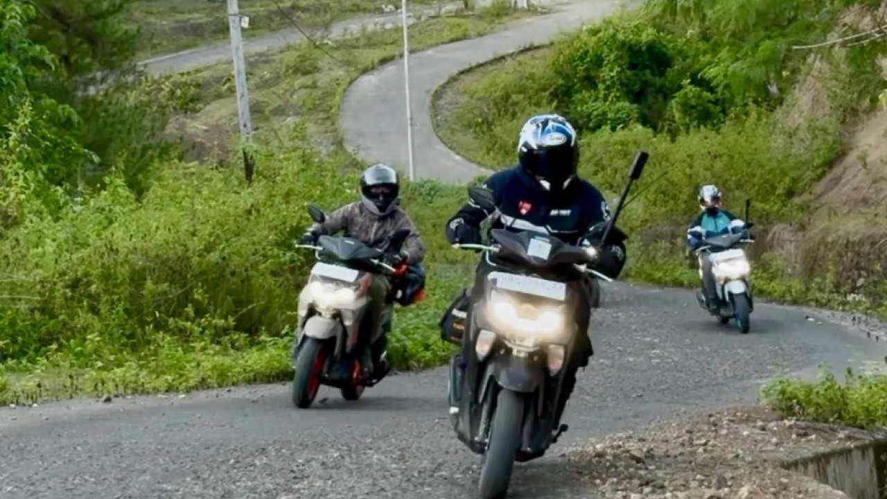 Yamaha Gear Ultima Tuntaskan Ekspedisi 2.740 Km Keliling Sulawesi, Konsumsi BBM Irit Parah!