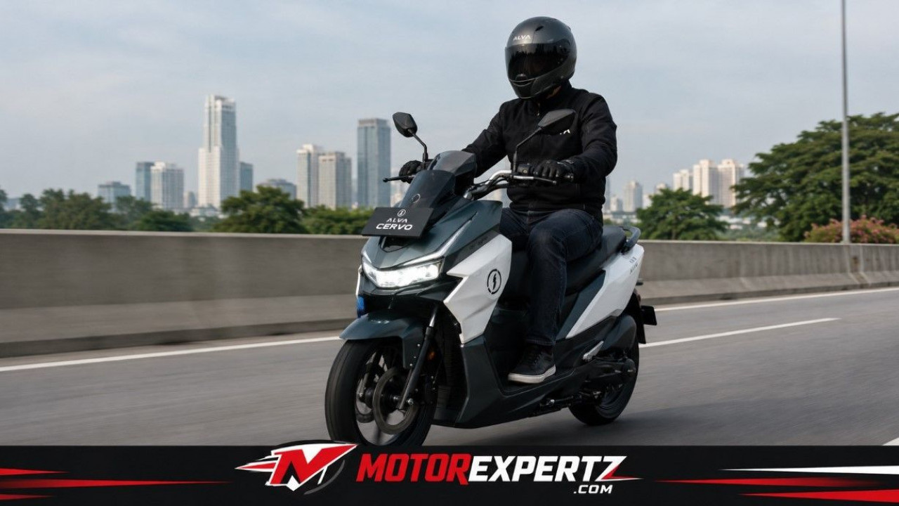 Uji Jarak Tempuh Motor Listrik ALVA Cervo Juni 2026: Kuat Jakarta–Bogor Tanpa Cas di Jalan?