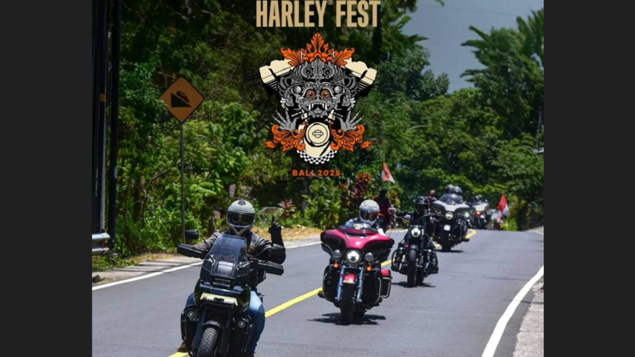 Official Event Perdana 'Indonesia Harley Fest 2025' Bakal Digelar di Bali, Penggemar H-D Merapat!