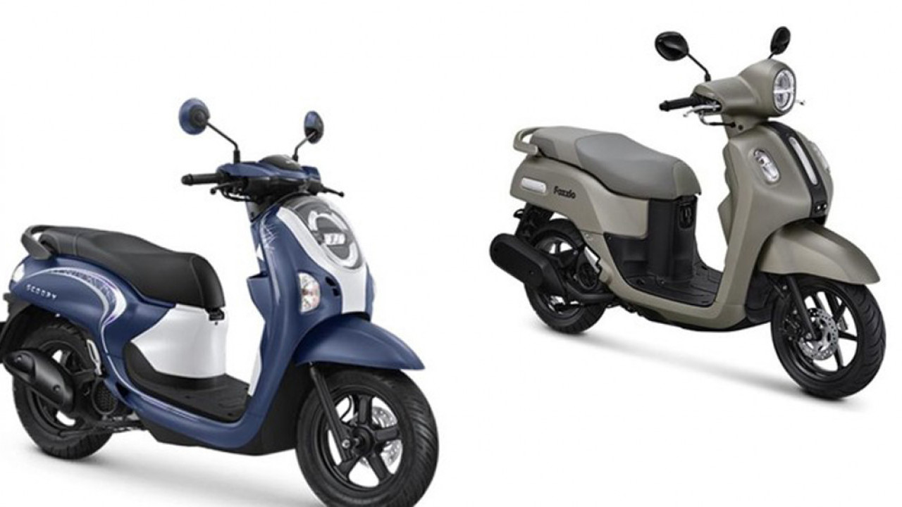 Harga Terbaru Yamaha Fazzio dan Honda Scoopy di November 2025