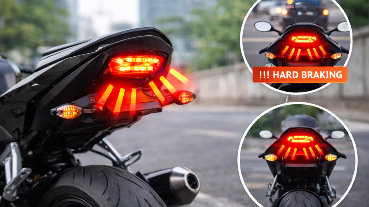 Smart Brake Light System Motor: Lampu Rem Pintar yang Bisa Selamatkan Nyawa di Jalan