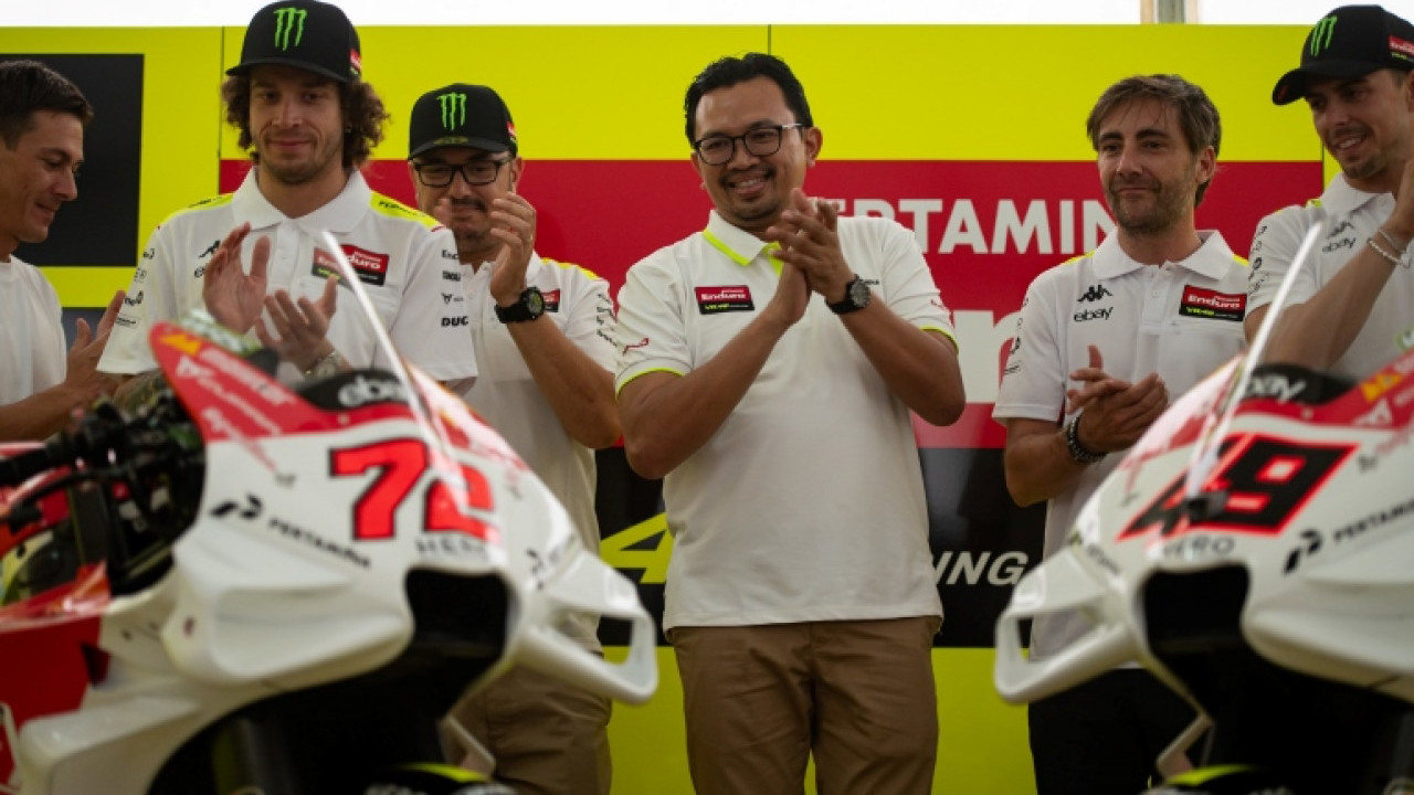 Pertamina Enduro VR46 Racing Team Bakal Pakai Livery Baru di MotoGP Mandalika 2024 