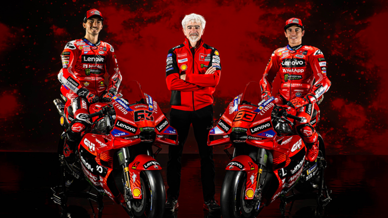 Ducati Lenovo Team Resmi Luncurkan Tim Balap untuk MotoGP 2025