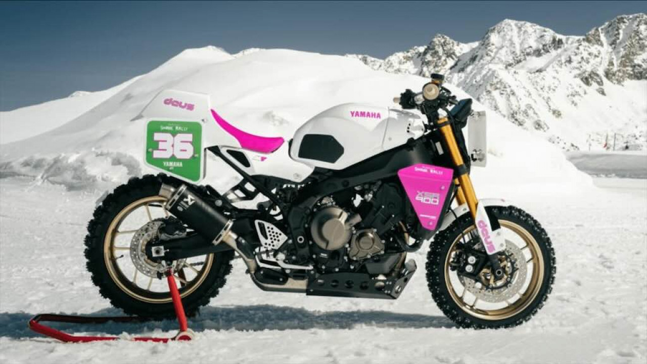 Deus Ex Machina Ubah Yamaha XSR900 Jadi Motor Balap Es dengan Sentuhan Retro