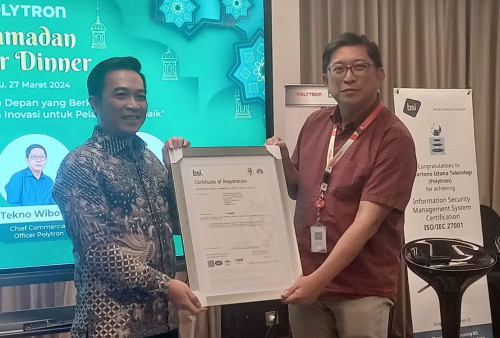 POLYTRON Raih Sertifikasi ISO 27001, Komitmen POLYTRON untuk Keamanan Data dan Masa Depan Berkelanjutan