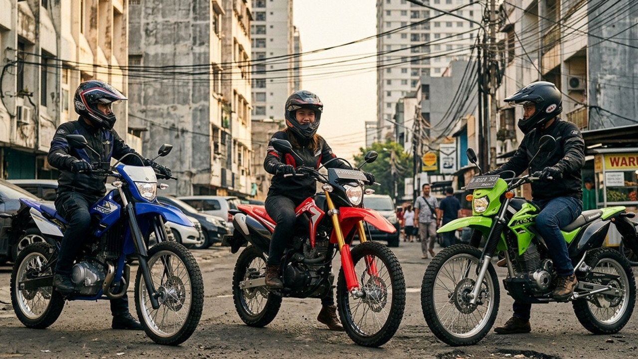 Pilihan Berbeda untuk Pulang Pergi Kantor, Motor Trail Ternyata Punya Kenyamanan yang Tak Terduga