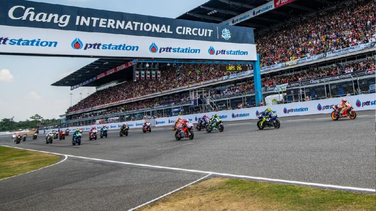 Thailand Gaspol! Resmi Perpanjang Kontrak MotoGP Sampai 2031, Nilainya Fantastis!