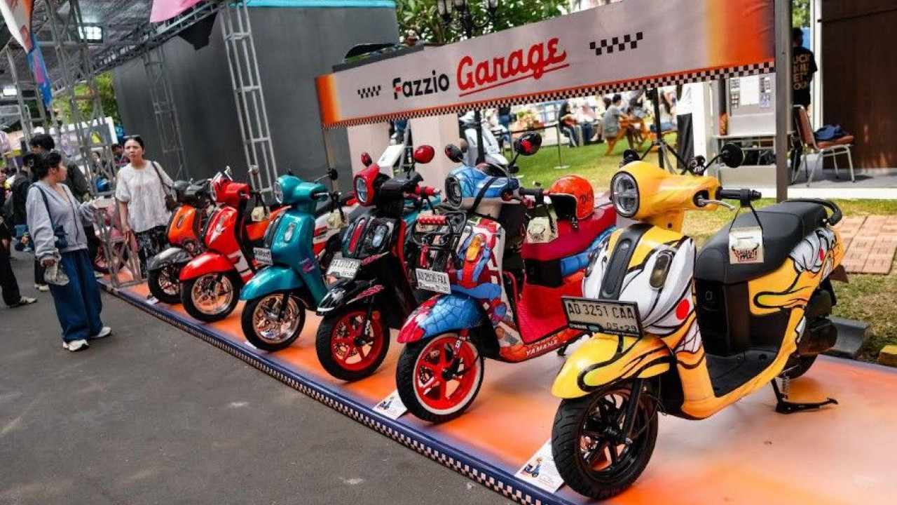 Ini Dia Deretan Modifikasi Yamaha Fazzio Hybrid Paling Hype di CLASSY Modifest 2026