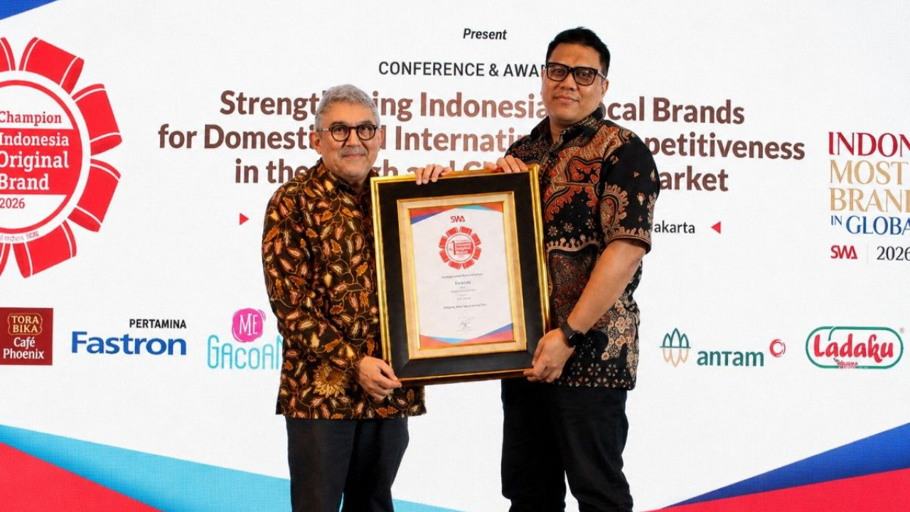 Evalube Raih Indonesia Original Brand 2026, Sabet Predikat Excellent untuk Ke-15 Kalinya