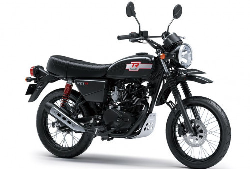 Intip Kerennya Motor Retro Kawasaki W175 MY 2025, Berapa Harganya? 