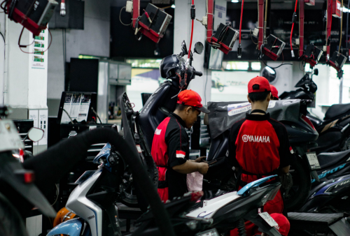 Cek Sistem Pengereman Motor Sebelum Mudik, Bengkel Resmi Yamaha Ada Promo Mulai Maret-April 2024!