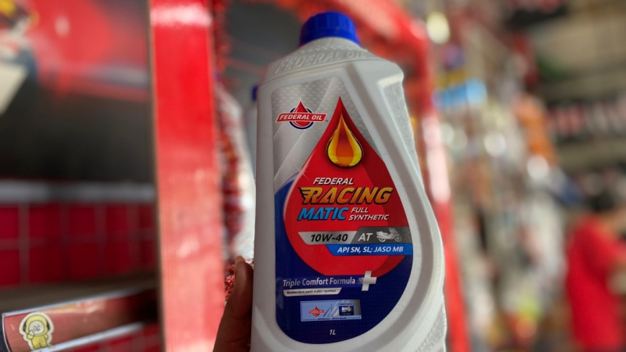 Federal Oil Rilis Pelumas Federal Racing Matic Versi Baru, Kini Bersertifikasi API SN