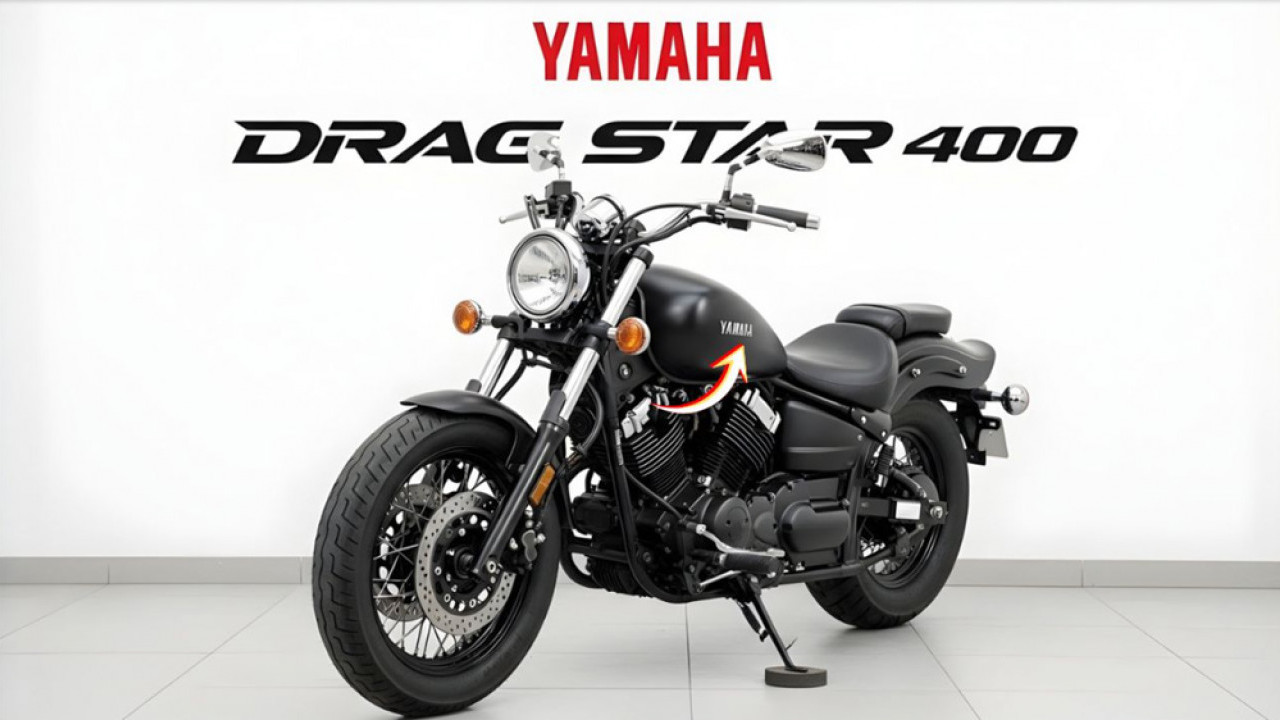 Yamaha Drag Star 400 2026 Resmi Hadir, Cruiser Klasik dengan Tenaga V-Twin Lebih Halus