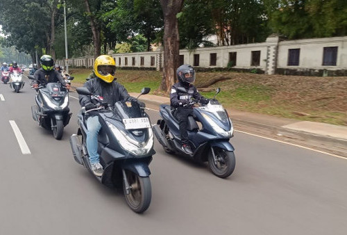 Kunjungi Honda Premium Matic Day, WMS Gelar City Turing Bareng Pengguna PCX 160 