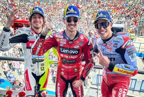 Klasemen Sementara MotoGP 2024 Pasca Pecco Bagnaia Juarai Seri Spanyol