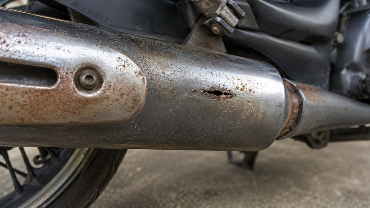 Jangan Anggap Sepele, Knalpot Motor Bocor Bisa Bikin Mesin Cepat Bermasalah