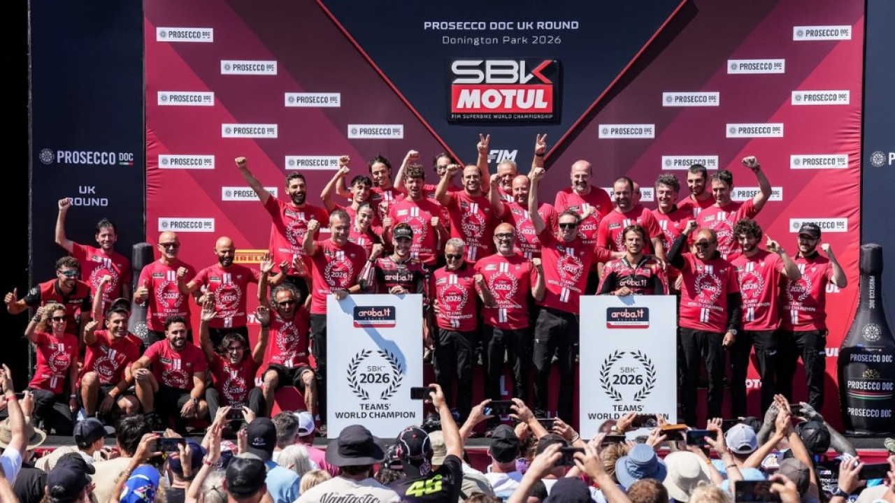 Ducati Raih Gelar Konstruktor WorldSBK 2026, Panigale V4 R Cetak Rekor Baru