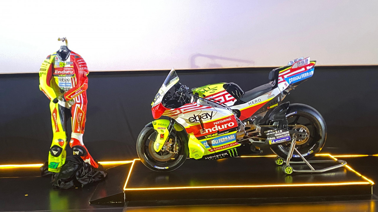 Pertamina Enduro VR46 Racing Team Luncurkan Livery Spesial MotoGP Indonesia 2025