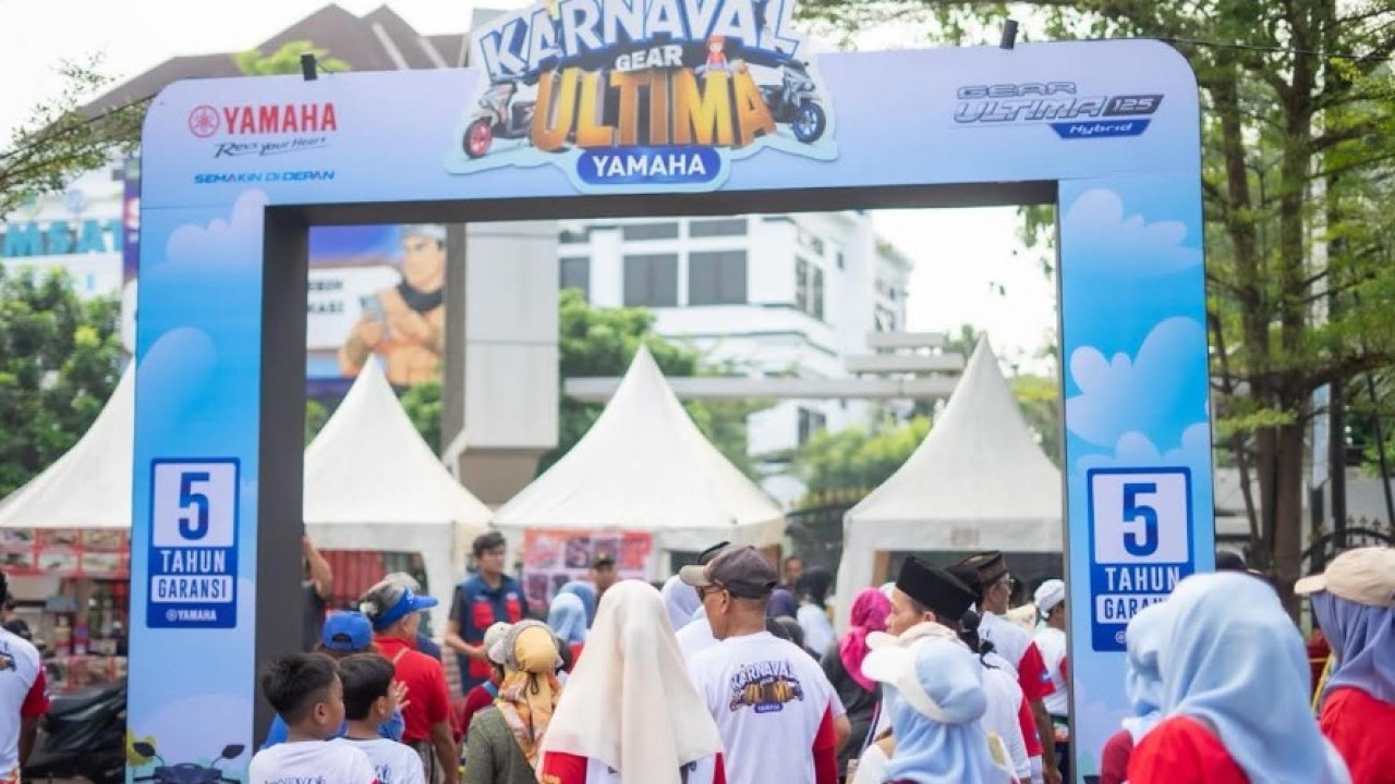 Rayakan HUT RI ke-81, Yamaha Gelar Karnaval GEAR ULTIMA di 9 Kota! Banyak Acara Seru