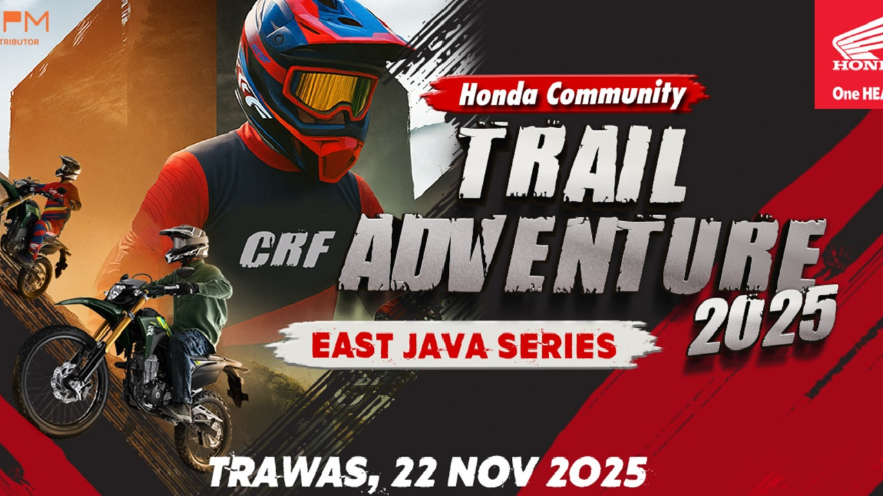 Gas! Honda CRF Trail Adventure East Java Series 2025 Siap Digelar di Trawas, Tantang Nyali Para Off-Roader!