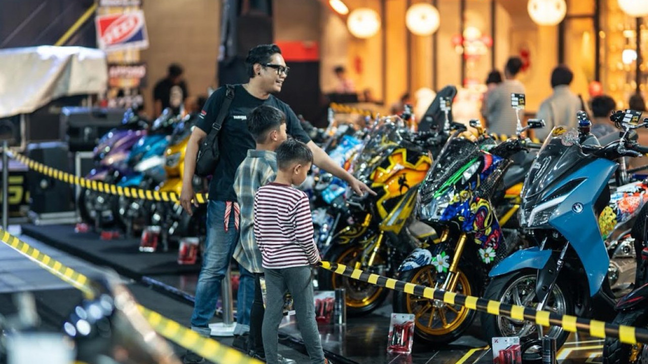 XMAX dan AEROX Dominasi CustoMAXi Bandung 2026, Gaya Hedon dan Racing Jadi Favorit